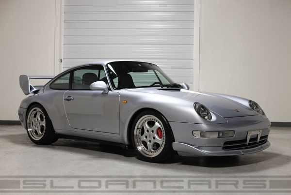1995 911 Carrera RS with optional spoliers seen from the front